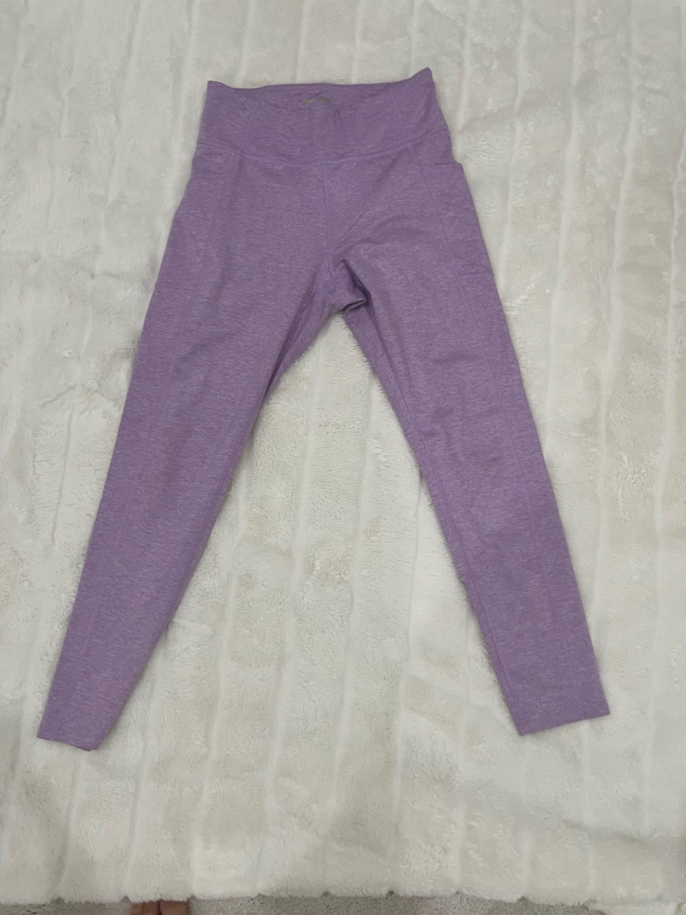 tek gear Lavender Long Sleeve Crewneck Top